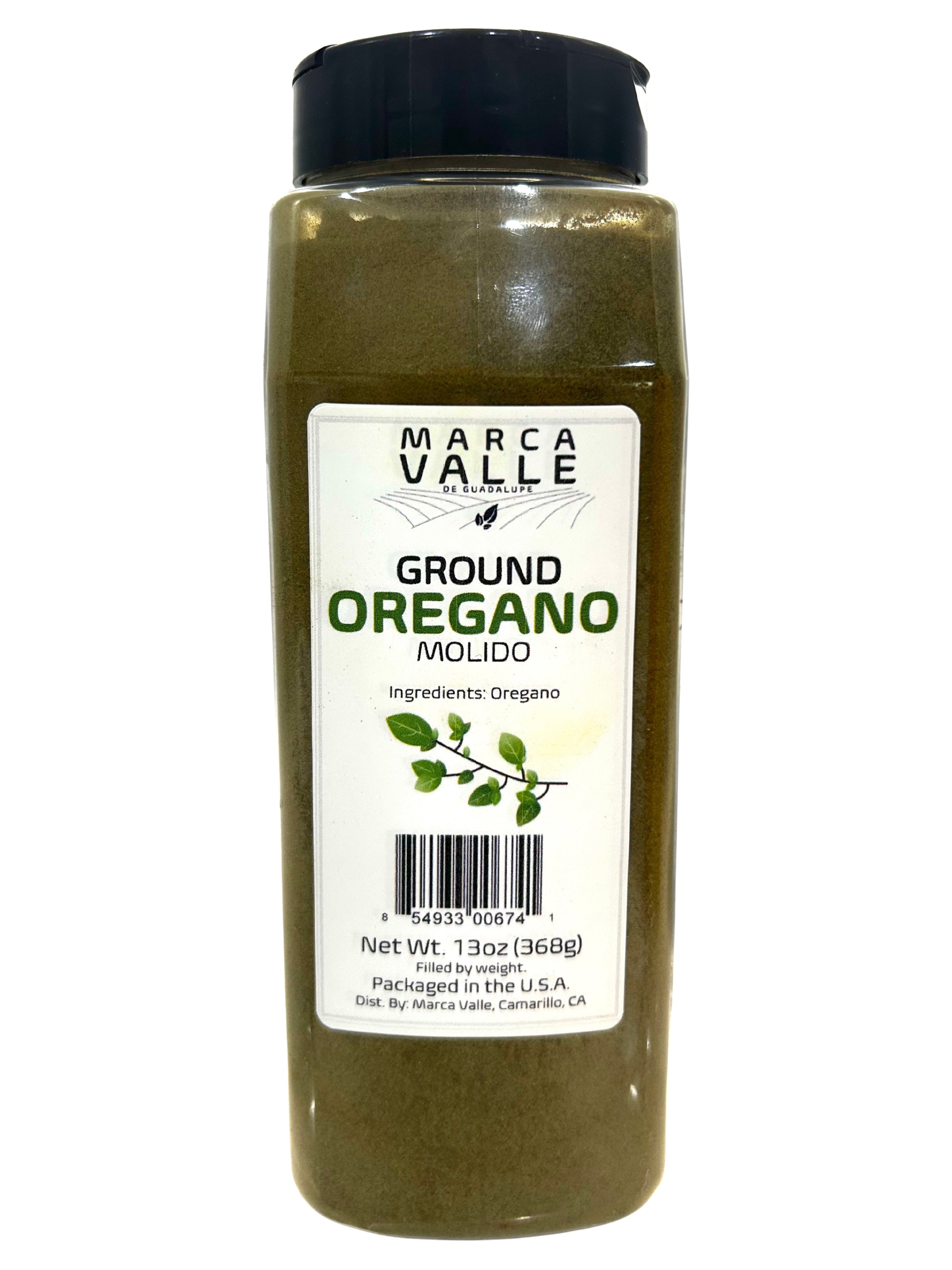 Marca Valle Oregano Ground 13oz Jar