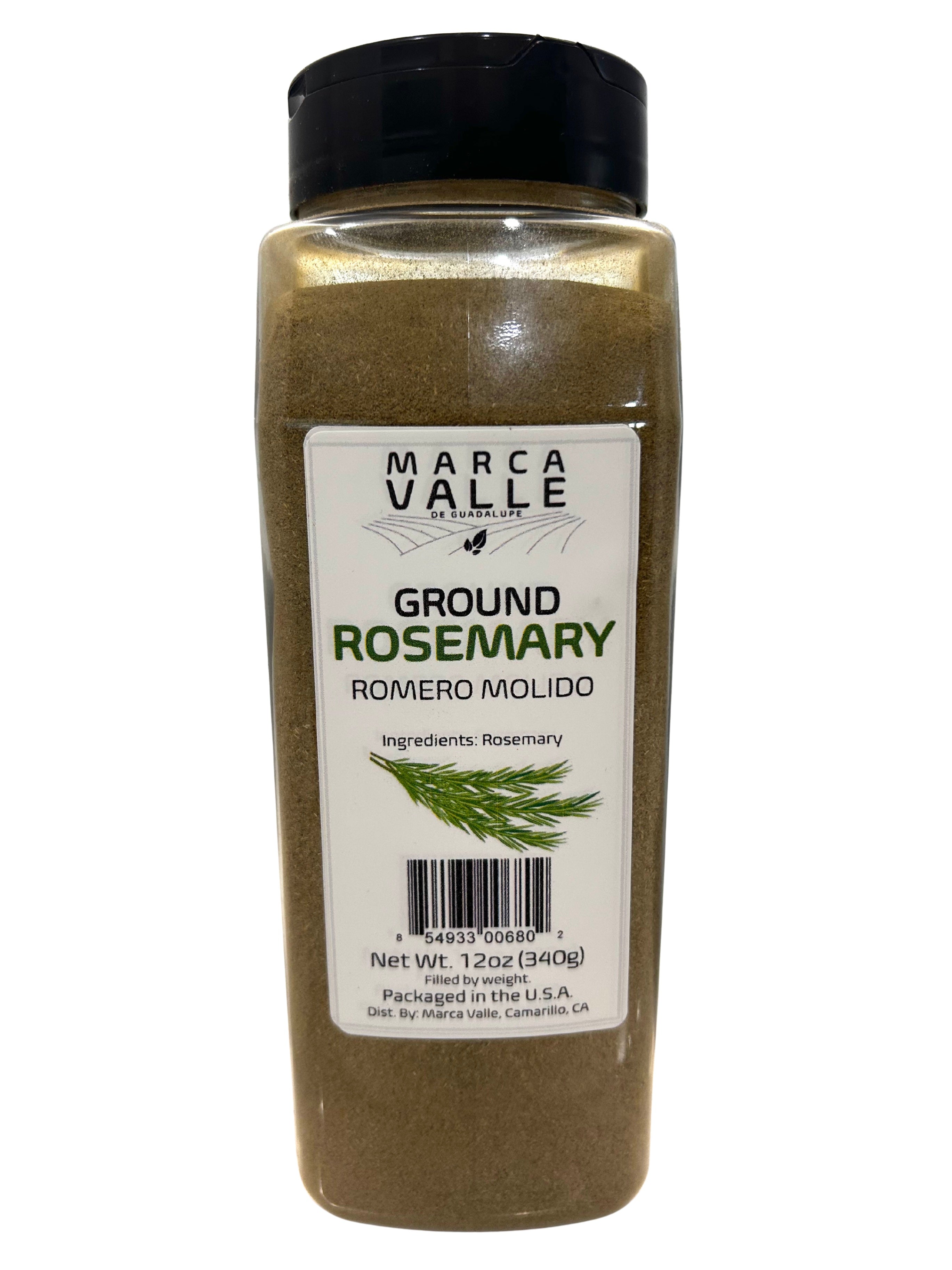 Marca Valle Rosemary Ground 12oz Jar