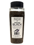 Marca Valle Black Pepper Ground 16oz Jar